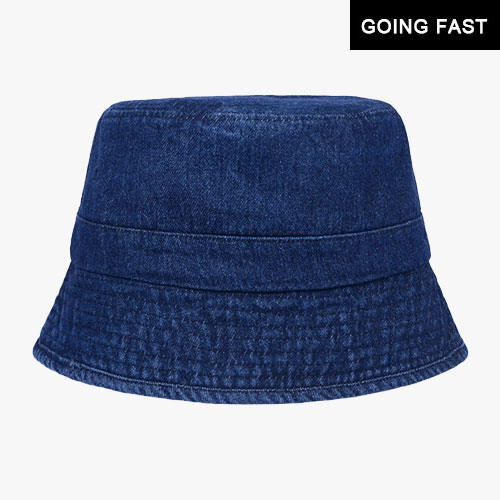 Deep Denim Bucket Hat - Casual Outdoor Fishing Hiking Safari Boonie Hat