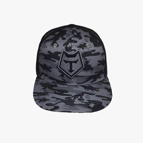 Flat Visor Camouflage Cap