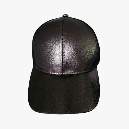 Faux Leather Cap