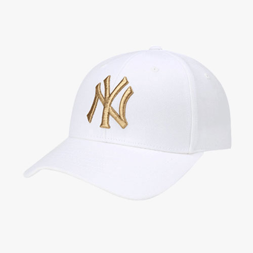 White NY Cap - Korean Edition