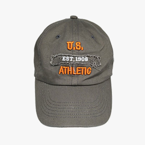 Gray Unstructured Cap