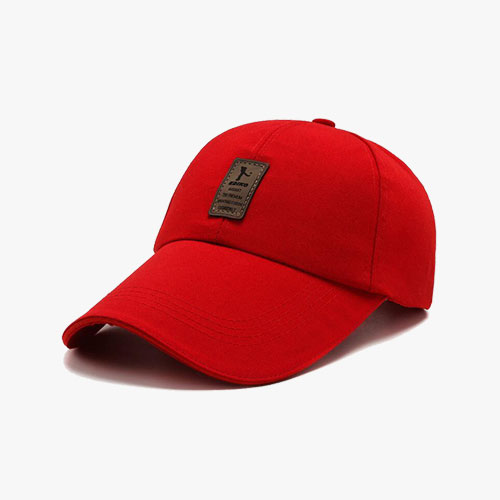 Red Cap with Patch