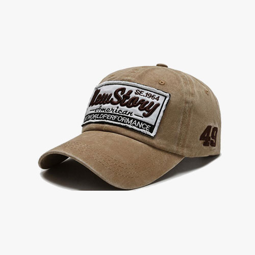 49 Water-washed Denim Cap