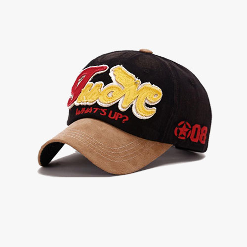 Suede Visor Cap