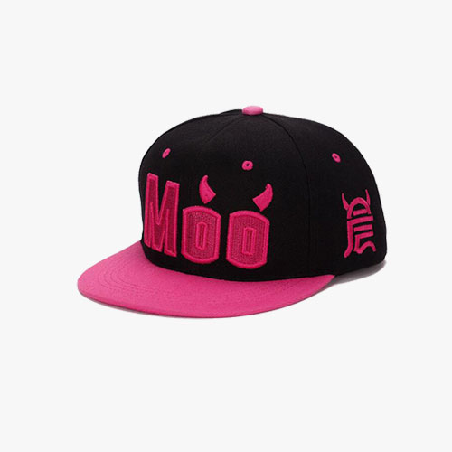 Flat Visor MOO Street Dance Hip Hop Cap