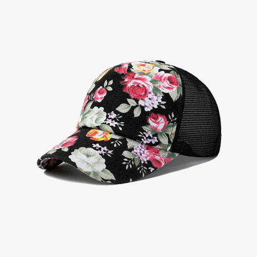 Summer Women Flowers Sun Protection Cap
