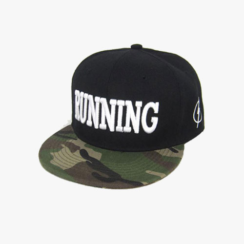 RUNNING Flat Visor Cap