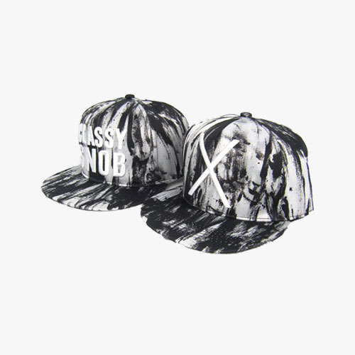 Cotton Flat Visor Embroidery Cap