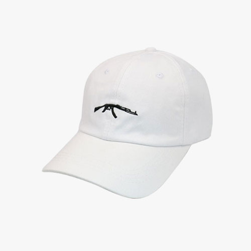 Gun Embroidered Dad Cap