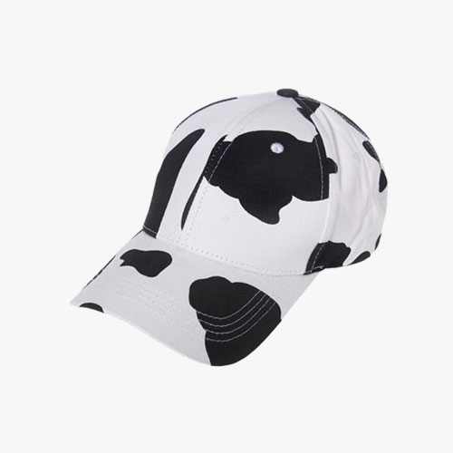 Milk Cow Adjustable Baseball Cap