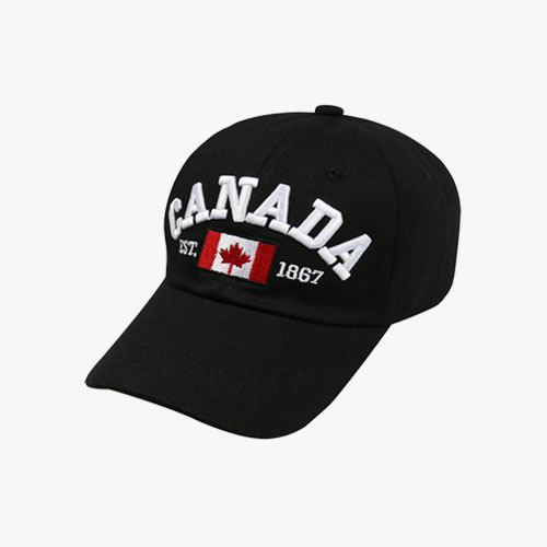 Canada Maple Leaf Flag Baseball Cap