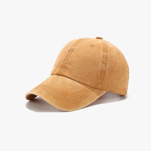 Washed Denim Cotton Adjustable Dad Cap