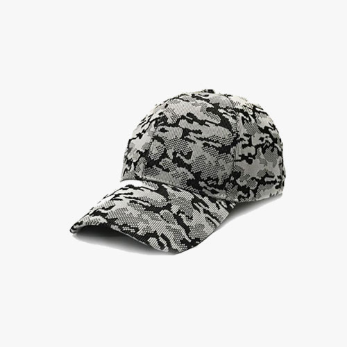 Adjustable Printed Curved Brim Cap