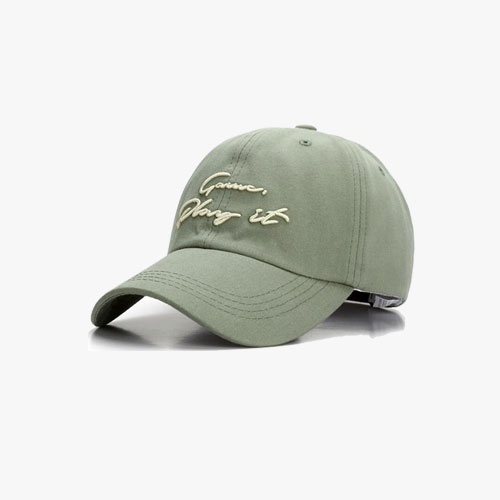 Fashionable Embroidery Curved Peak Cap