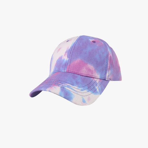 Women's Tie Dye Print Baseball Vintage Cap