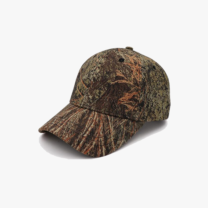 Camo Fishing Hunting Hat Unisex Adjustable Baseball Cap