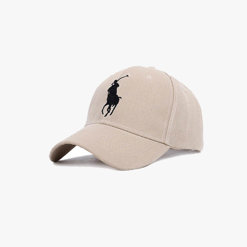 Cotton Embroidery Snapback Cap White