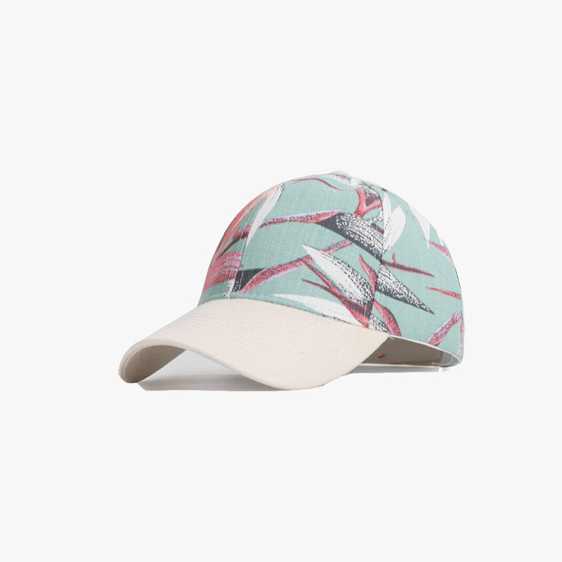 Tie Dye Print Baseball Cap Adjustable Closure for Women