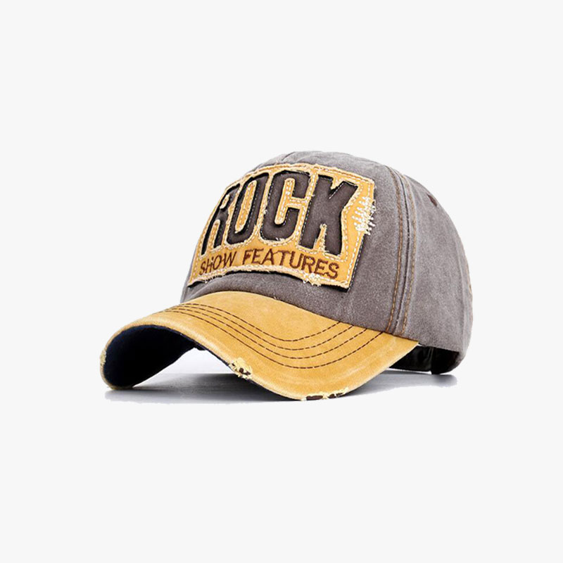 Vintage Washed Distressed Cotton Dad Hat