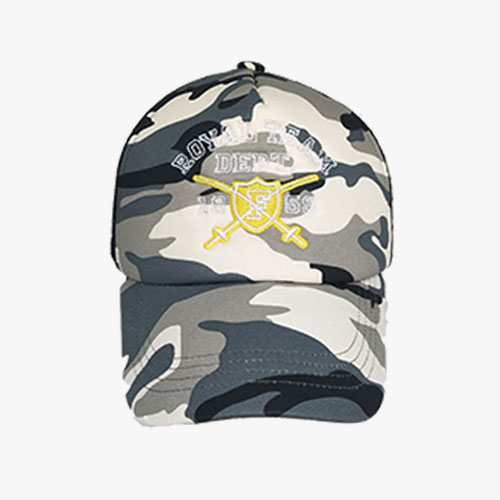 White Camouflage Mesh Cap