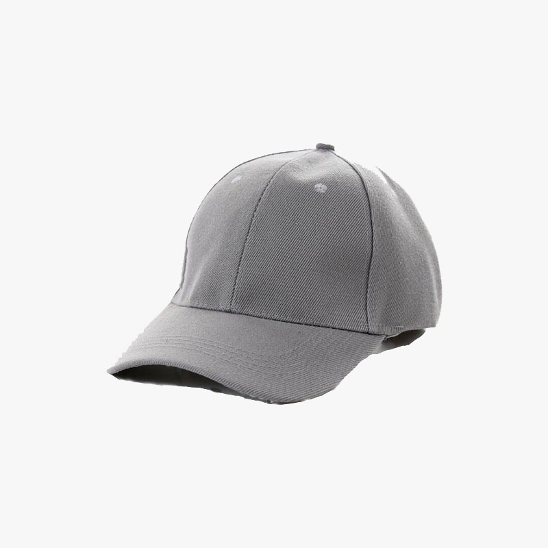 Polyester Curved Bill Hook and Loop Plain Cap